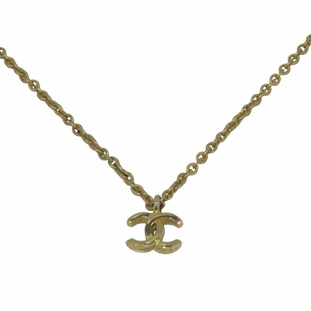 CHANEL Logo Necklace